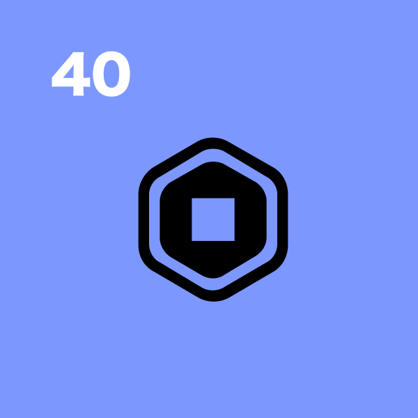 40 Robux